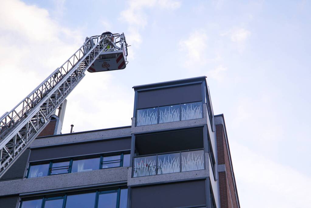 Man sluit zichzelf buiten