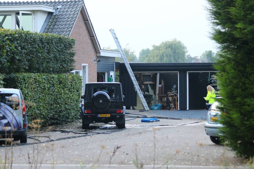 Gedeelte van woning verwoest door brand