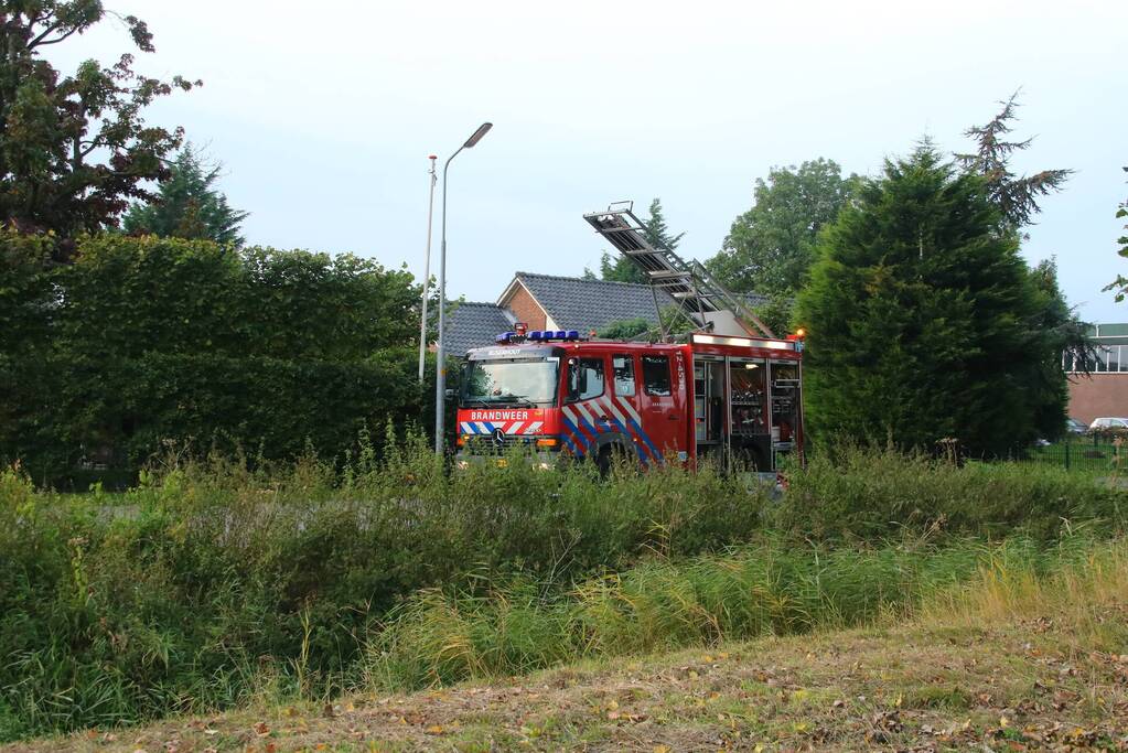 Gedeelte van woning verwoest door brand