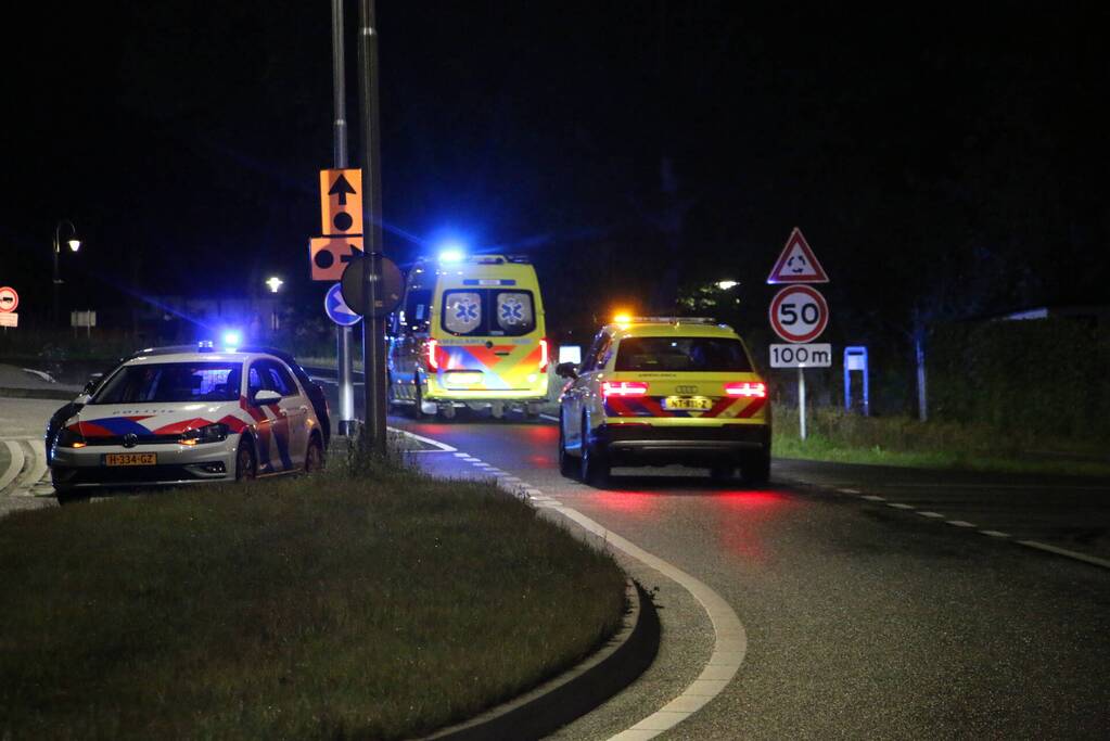 Scooterrijder aangereden door automobilist