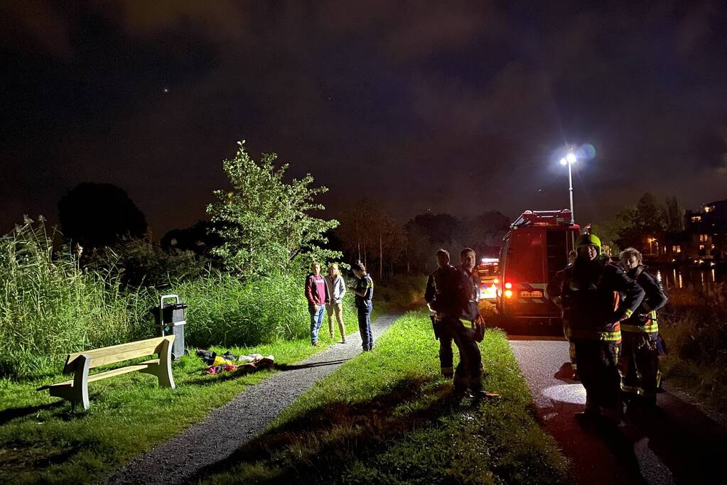 Inzet hulpdiensten na kledingvondst bij meer