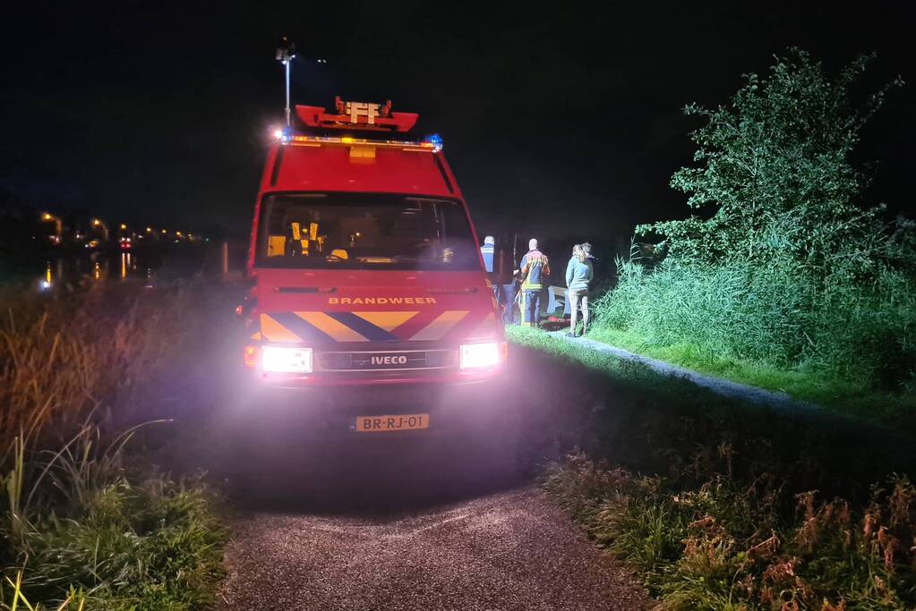 Inzet hulpdiensten na kledingvondst bij meer