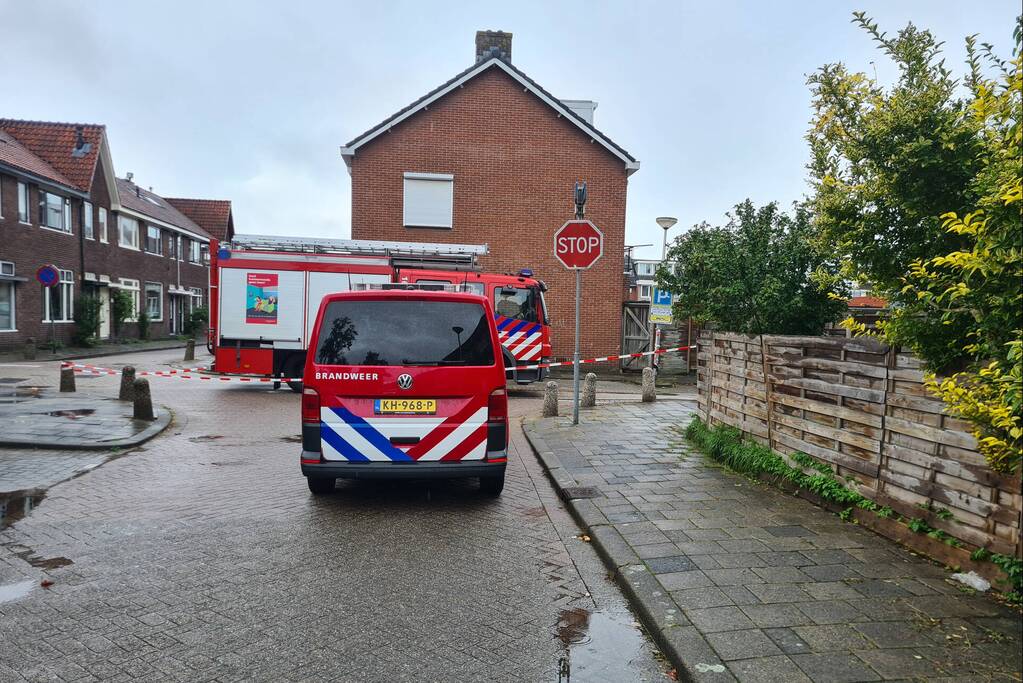 Woningen ontruimd door gaslekkage