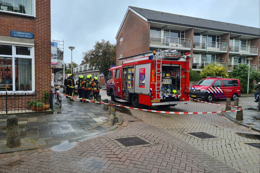 Woningen ontruimd door gaslekkage