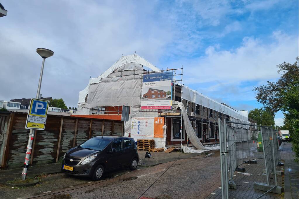 Woningen ontruimd door gaslekkage
