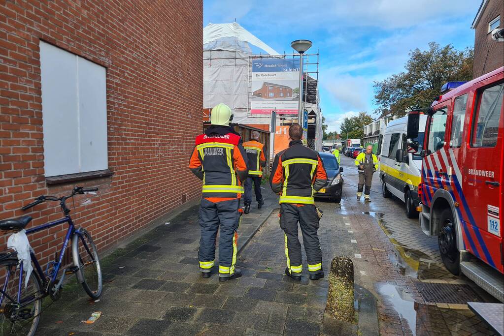 Woningen ontruimd door gaslekkage