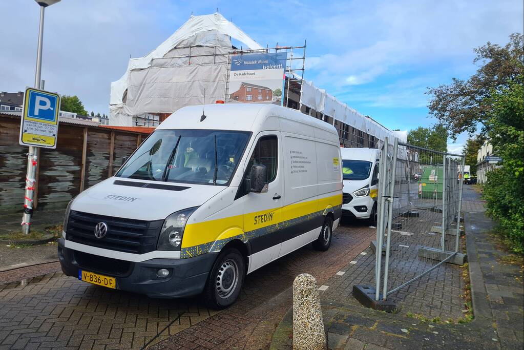 Woningen ontruimd door gaslekkage