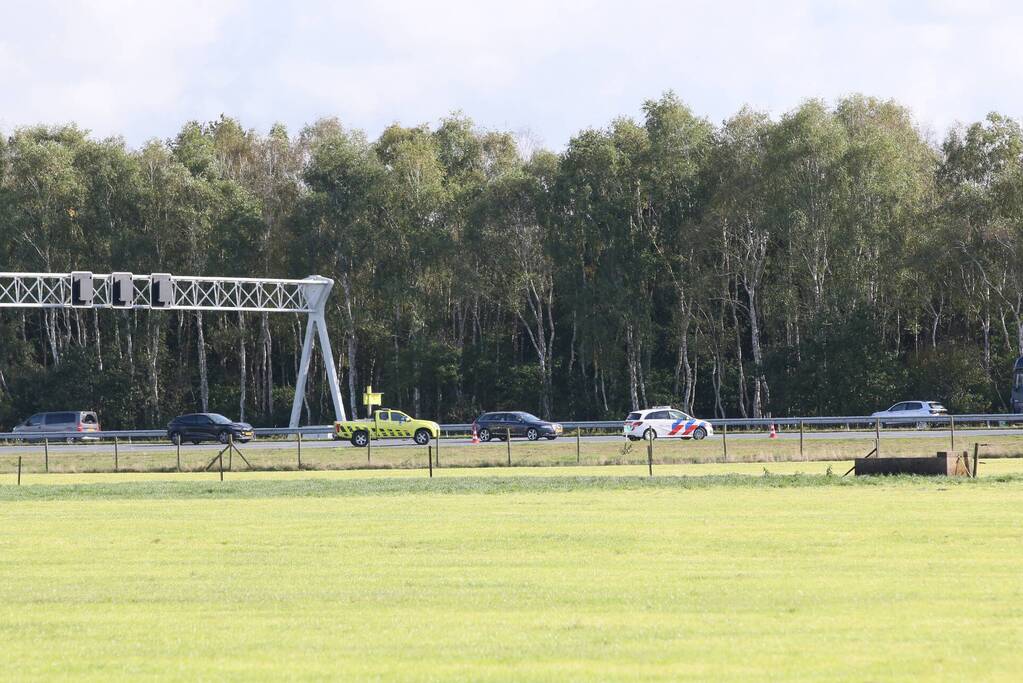 Persoon gewond bij ongeval op snelweg