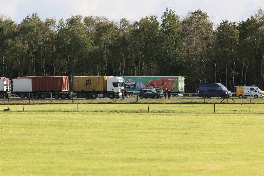 Persoon gewond bij ongeval op snelweg