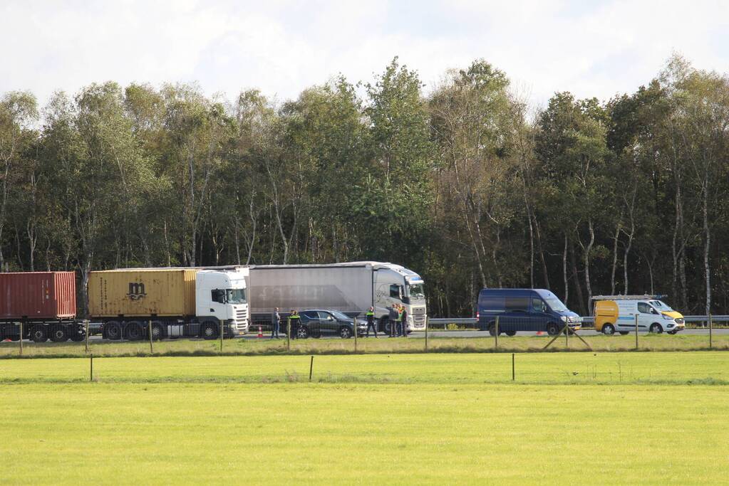Persoon gewond bij ongeval op snelweg