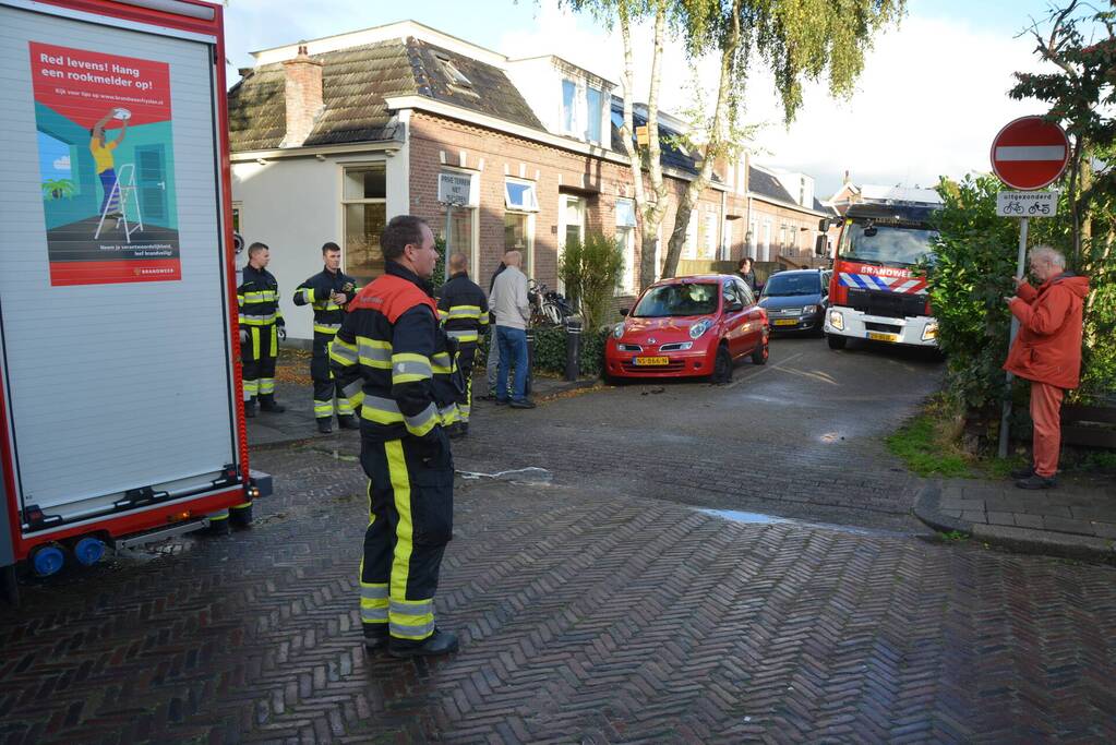 Dak vat vlam na werkzaamheden dakdekkers