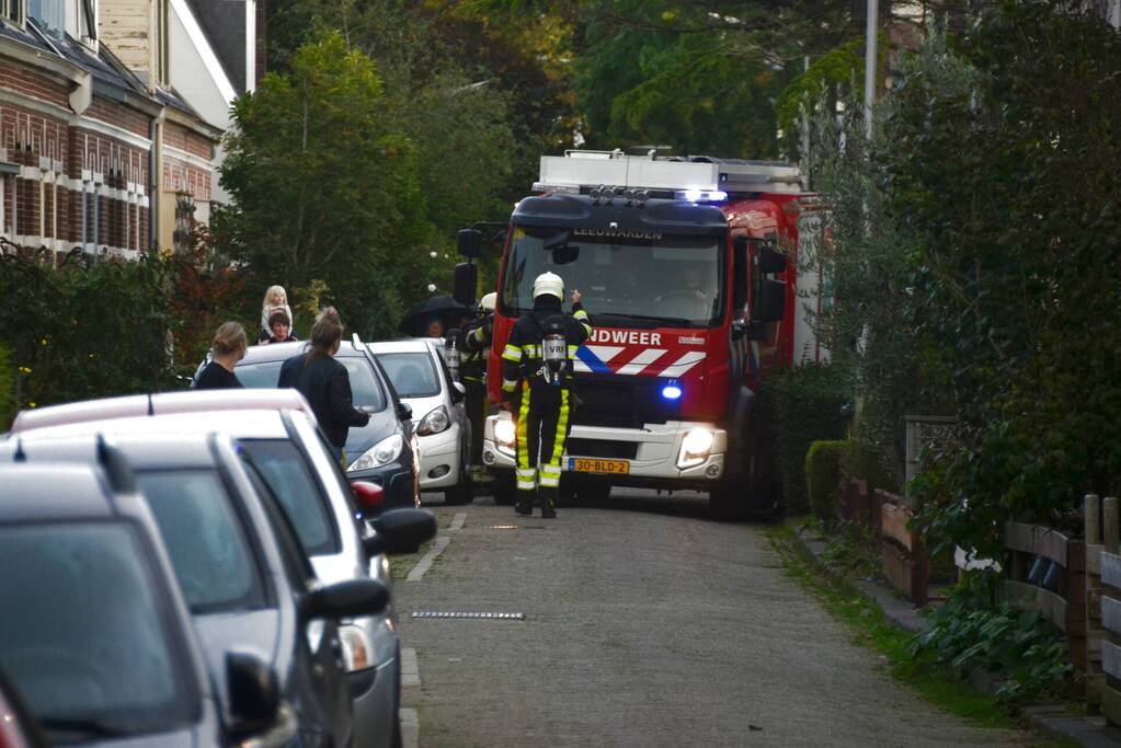Dak vat vlam na werkzaamheden dakdekkers