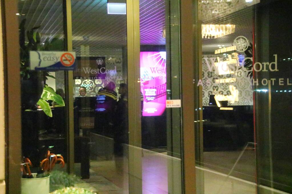 Overval op WestCord Fashion Hotel