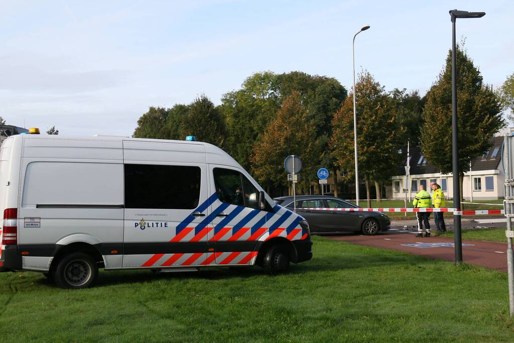Brommerrijder gewond bij aanrijding