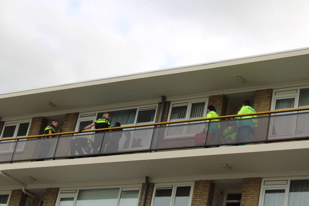 Man aangehouden na burenruzie