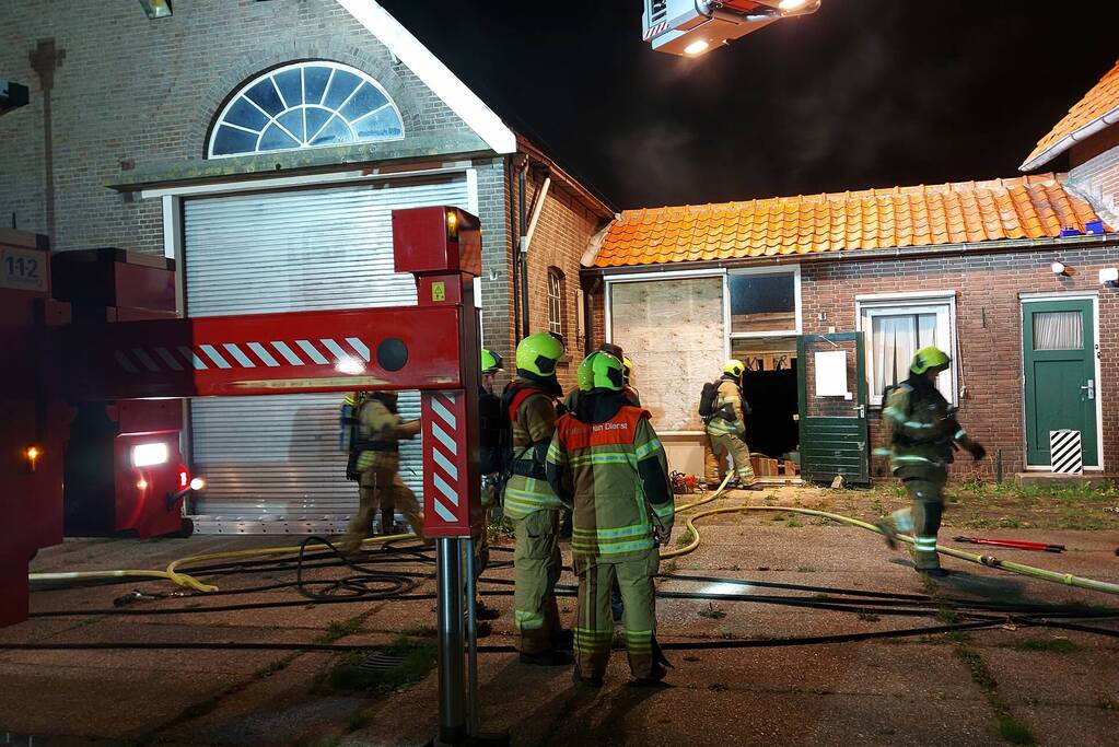 Brandweer houdt grote oefeningsactie