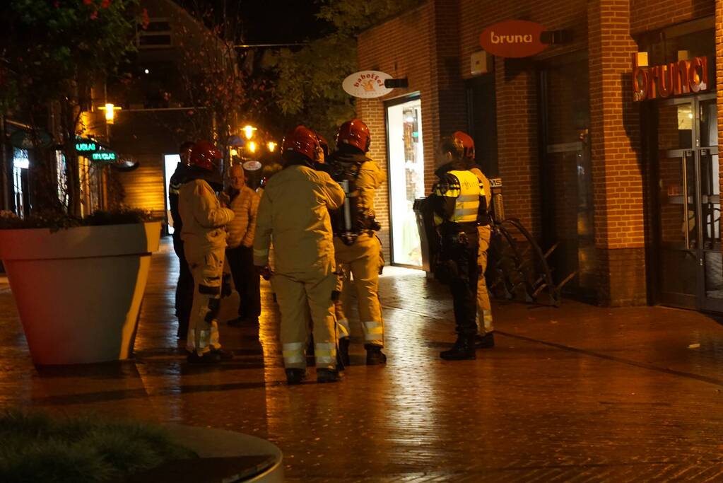 Mistgenerator zet Bruna vol rook