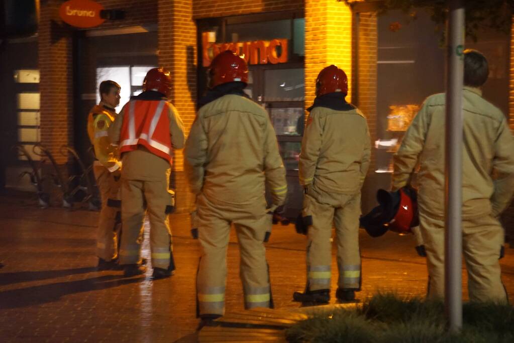 Mistgenerator zet Bruna vol rook