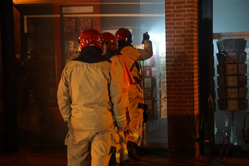 Mistgenerator zet Bruna vol rook