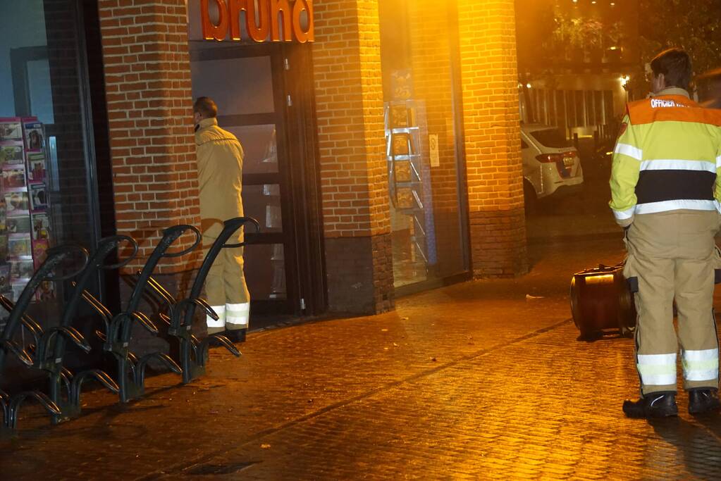 Mistgenerator zet Bruna vol rook