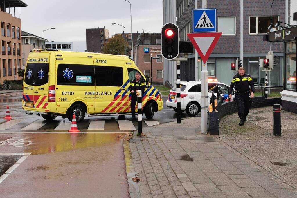 Fietsster gewond bij eenzijdig ongeval