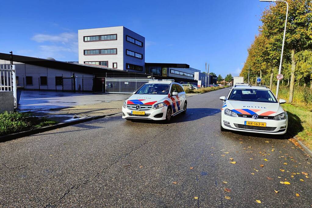 Traumahelikopter landt op bedrijventerrein Kievitsmeent