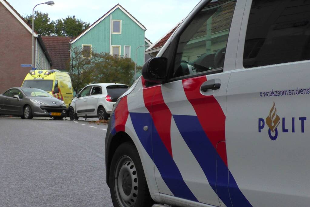 Flinke schade bij botsing op kruising