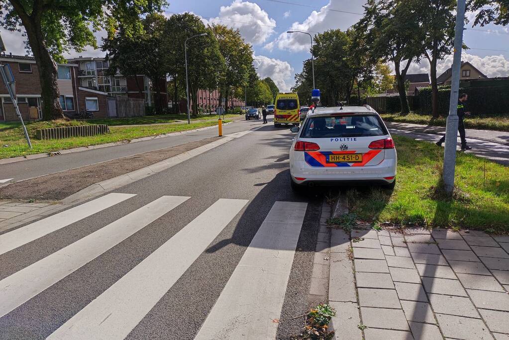 Fietsster gewond bij verkeersongeval in Bloemenbuurt