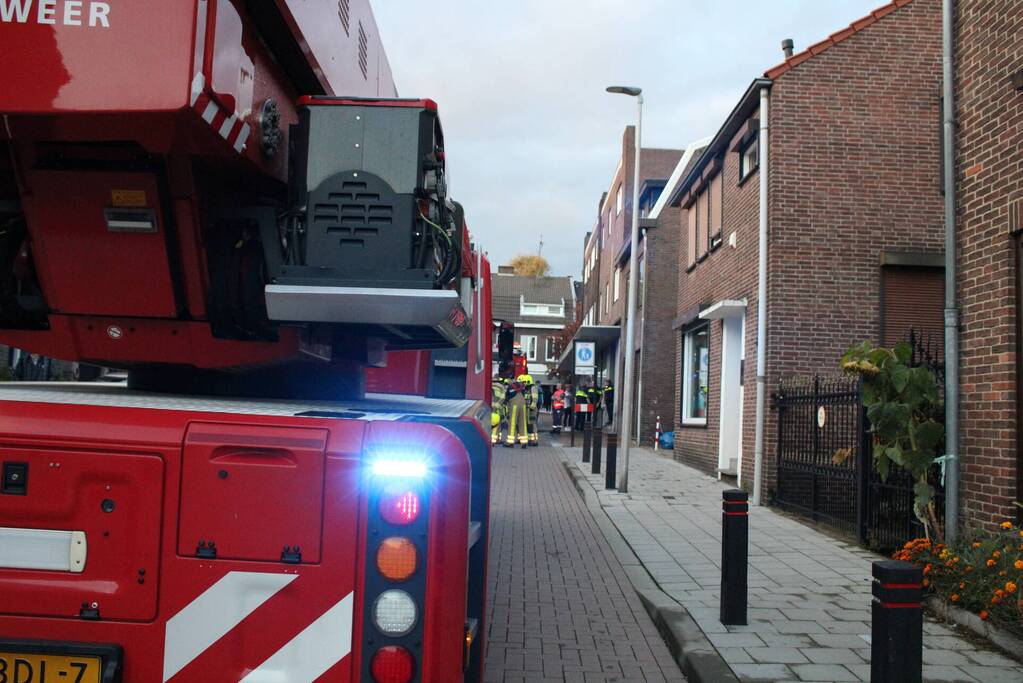 Brand in gebouw snel geblust