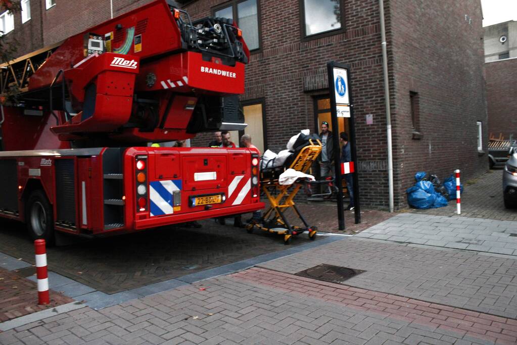 Brand in gebouw snel geblust