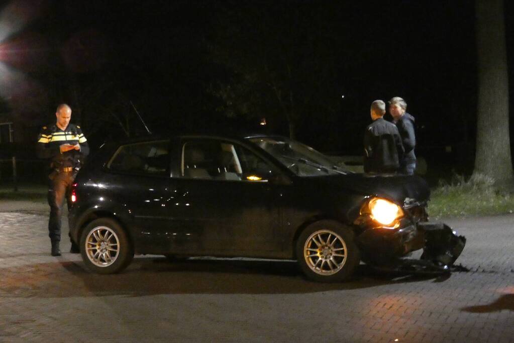 Schade bij ongeval op kruising