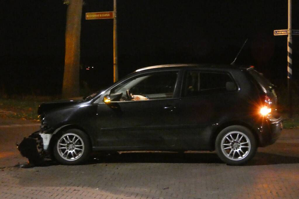 Schade bij ongeval op kruising