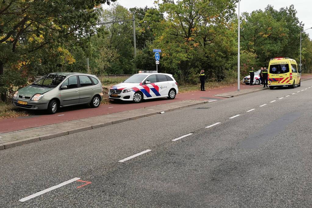 Drie personen gewond bij kop-staart aanrijding