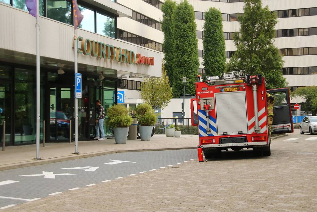 Brand zorgt voor wateroverlast door sprinklerinstallatie