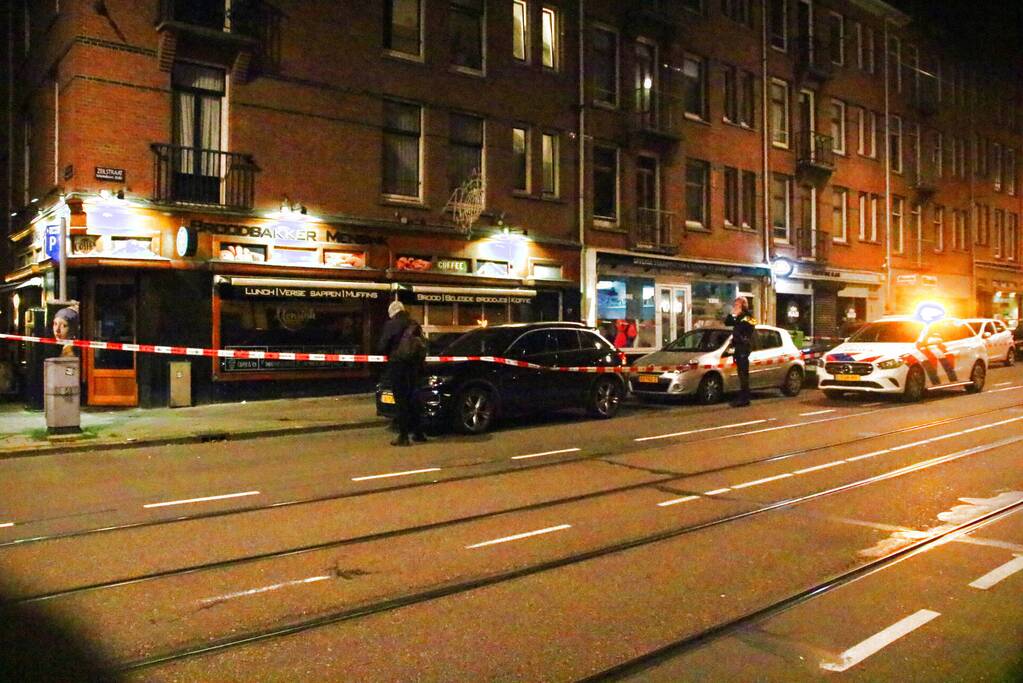 Kogelinslagen bij café De Rab