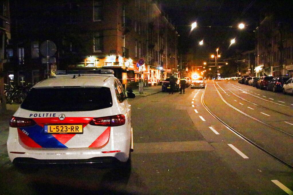 Kogelinslagen bij café De Rab