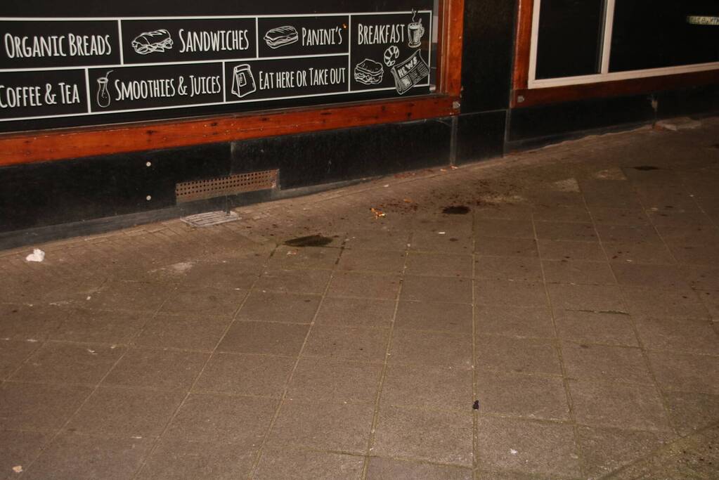 Kogelinslagen bij café De Rab