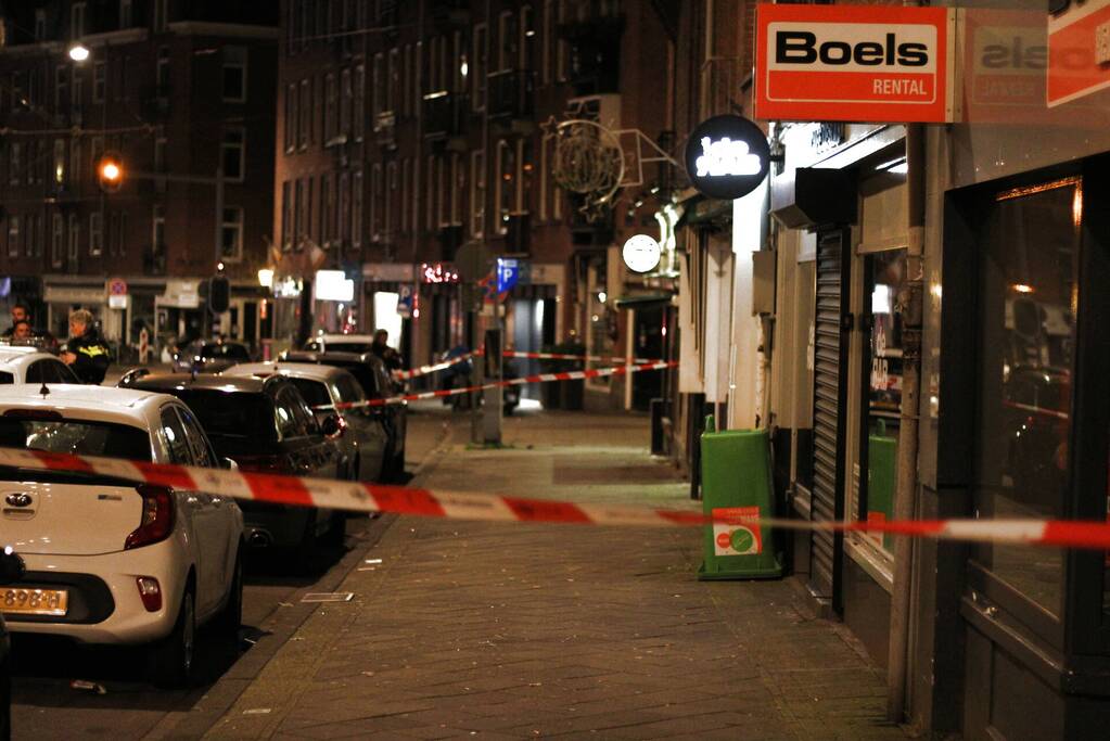 Kogelinslagen bij café De Rab