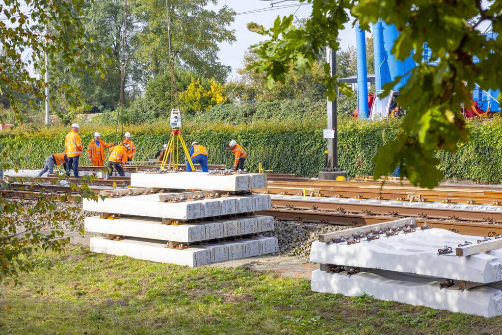 Geen treinverkeer door werkzaamheden aan spoor