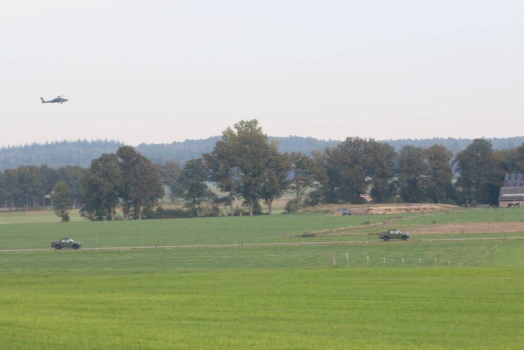 Defensie traint met gevechtshelikopters