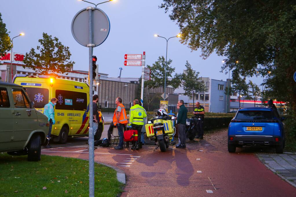 Motorrijder gewond na valpartij bij beruchte stoplicht