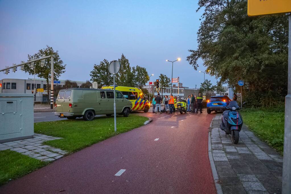 Motorrijder gewond na valpartij bij beruchte stoplicht