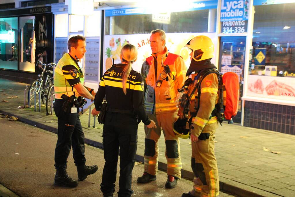 Fietsaccu vat vlam in woning