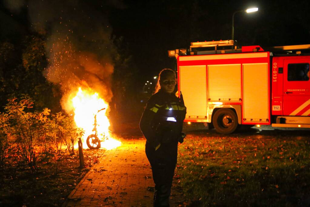 Opnieuw brand in deelscooter van Go-Sharing