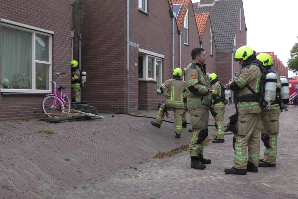 Veel schade door brand bij woning