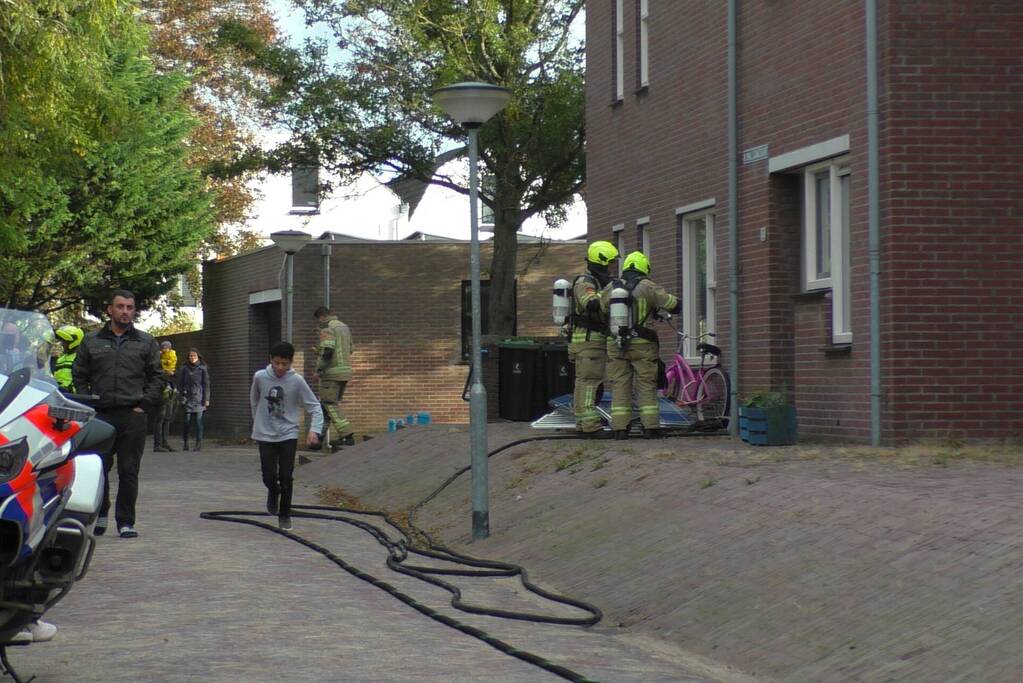 Veel schade door brand bij woning