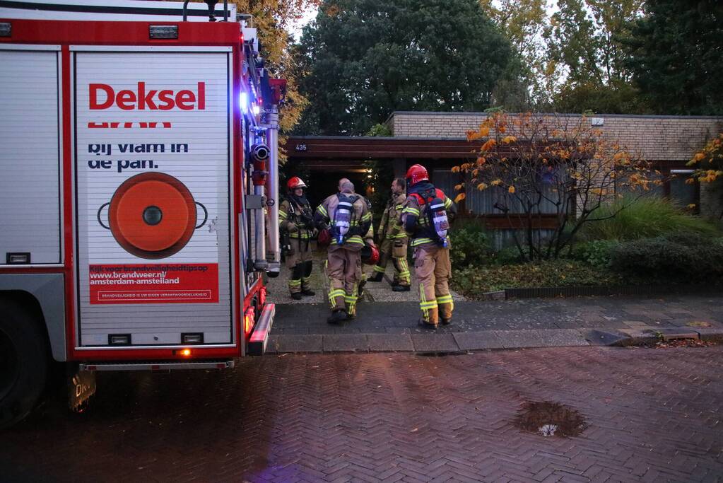 Veel schade door brand in keuken