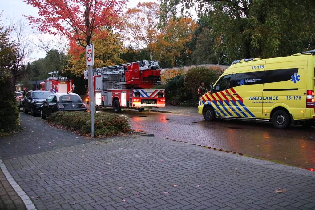 Veel schade door brand in keuken