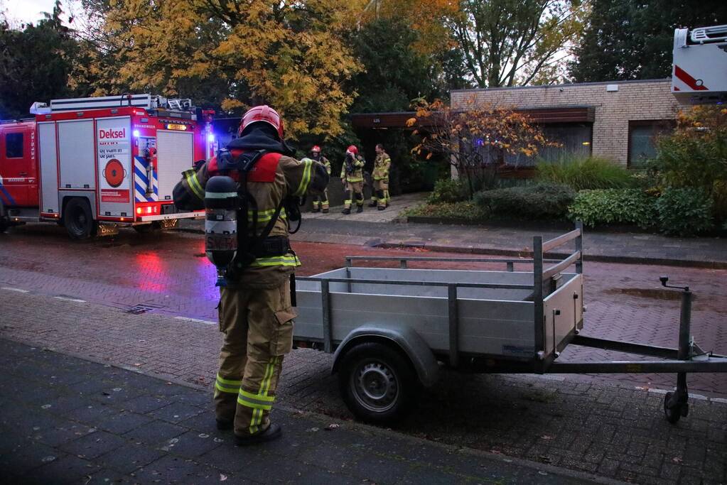 Veel schade door brand in keuken