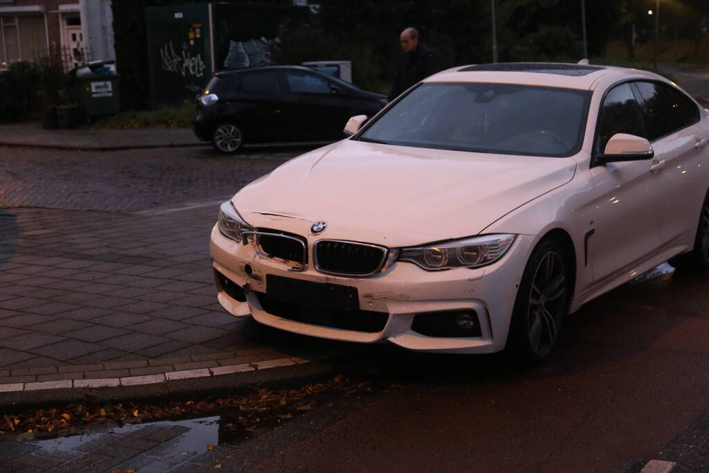 Schade bij ongeval op kruising